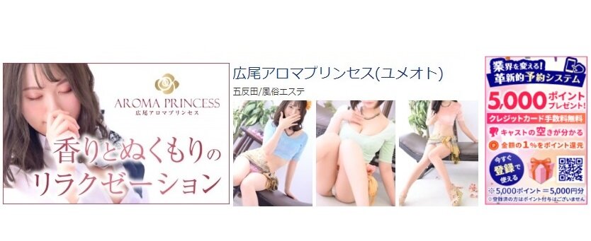 広尾アロマプリンセス 体験談と5000円割引/基盤/円盤/NS/NN情報